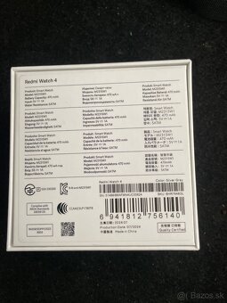 Predám Redmi watch 4 - 2
