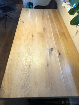Dubovy jedalensky stol 180x80x78 - 2