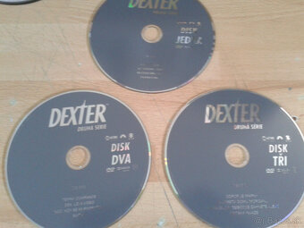original dvd dexter serial 50e a 200dvd 18+ videa 40e - 2