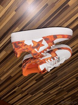 Bapesta Heron Preston Camo Orange - 2