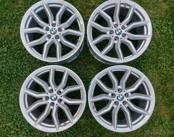 9Jx19 5x112 ET38 - zánovné disky original BMW X5, BMW X6 - 2
