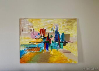 Originálny abstraktný obraz - 2