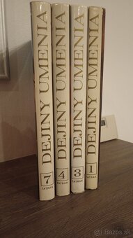 Dejiny umenia - diel 1, 3, 4, 7 - 2