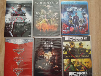 DVD filmy nerozbalene - 2