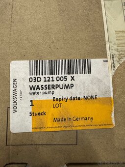 Vodná pumpa Škoda 1.2 HTP - 2