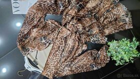lahke letne leopardie šaty - 2