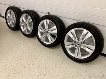 Letná sada org ŠKODA KAROQ 5x112 7J ET45 215/50 R18 - 2