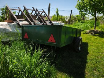 Vlečka za malotraktor - 2