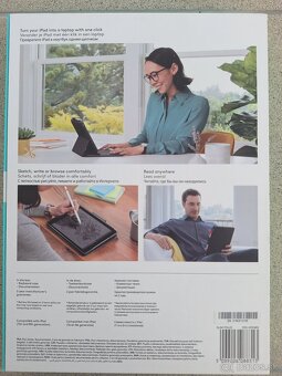 Klávesnica na iPad (7/8 generácie) nepoužitá + ochranné sklo - 2