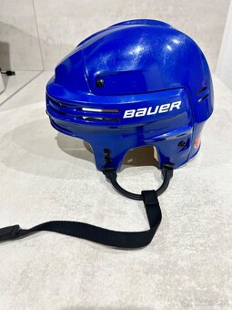 ✅ HOKEJOVÁ PRILBA BAUER 4500 - BLUE - SIZE = M veľkosť M ✅ - 2