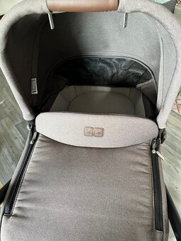Špičkový kočík ABC design - priestranný, obratný ako nový - 2