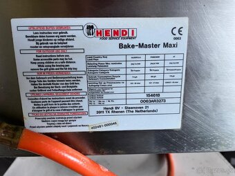 Plynový gril Hendi BW – Steenoven 21, 11,4 kW + pevný stojan - 2