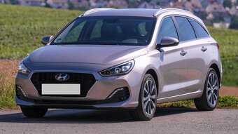 Hyundai i30 cw - roleta do kufra - zadné plato - 2