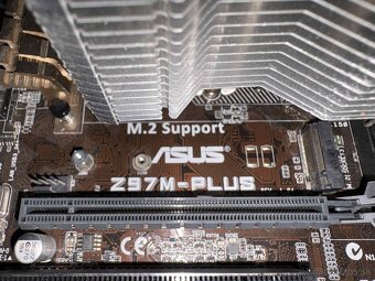 Asus Z97M-Plus/ I7-4790K/ Zalman/ 32gb 1600Mhz/512 NVMe SSD - 2