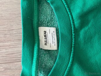 Pull & Bear zelená mikina - 2