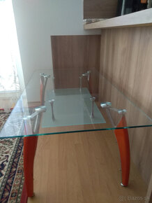 konferenčný stolík sklenený - 2