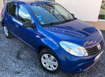 rozpredám: Dacia Sandero 1.4i, 1.2i, 1.5 Dci, manuál, - 2