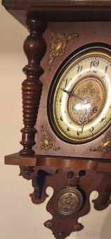Starožitné hodiny SILESIA od fy Gustav Becker 1920 - 2