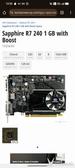 R7 240 1gb - 2