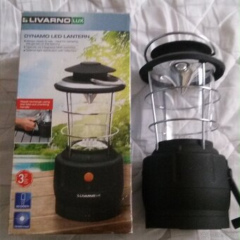 Dynamová LED lampa - nová - 2