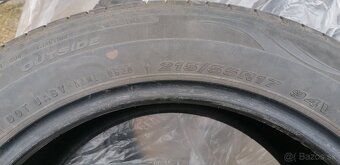 Predám zachovalé letné pneu - 2