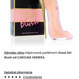 Carolina Herrera Good Girl Blush 80ml parfém - 2