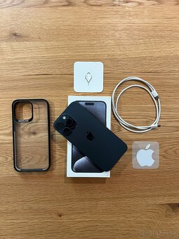 iPhone 15 PRO MAX 256GB BLUE TITANIUM - KOMPLET - TOP - 2