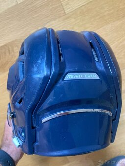 Hokejová prilba/helma BAUER Re-Akt 150 / frb.Navy-Medium - 2