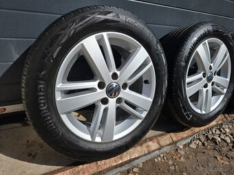 Letná Sada VOLKSWAGEN 5x112+Continental 205/55 R16 - 2