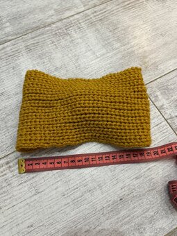 Dievčenská / dámska zimná čelenka - 2