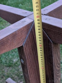 Masívna noha pod stôl - 2