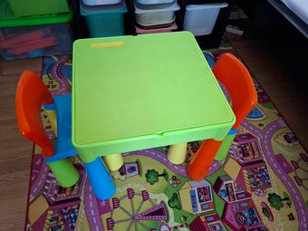 stolik s dvoma stolickami - 2