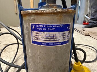 Kalové čerpadlo SIGMA s plavákom - 2
