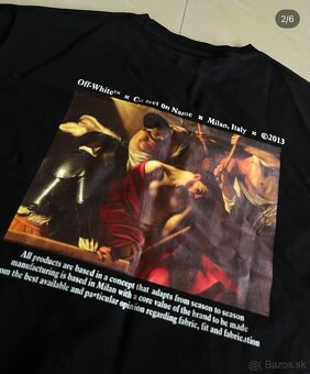 Off White Tee - Čierne - 2