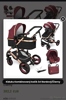 Kočík 3v1 - 2