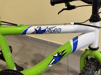 Detský bicykel Fox 18" – zachovalý stav - 2