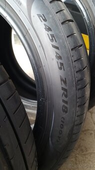 Predám  Pirelli P-Zero 245/45/18 - 2