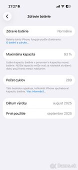 Predám Apple Iphone 17Pro 256gb Deep Blue - 2