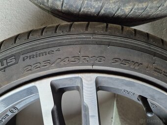 Komplety Dezent TZ Dark R18 a letne pneu Hankook 225/45 - 2