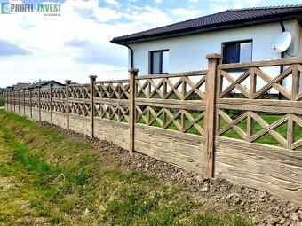 Betónové ploty obojstranné okres Poprad - 2