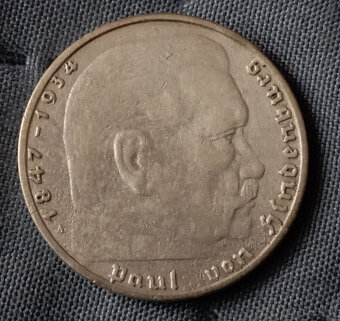 PREDÁM 2 Reichsmark 1939 A - 2