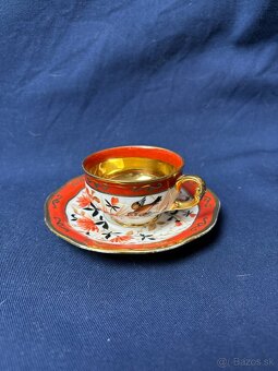 Stará porcelánová šálka s podšalkou Pirkenhammer - 2