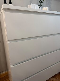 IKEA komody so 4 šuflíkmi – biela farba - 2