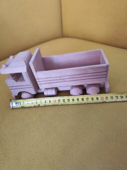 Drevená hračka nákladné auto - 2