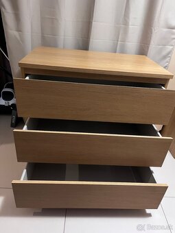 Predam 2 komody MALM z IKEA - 2