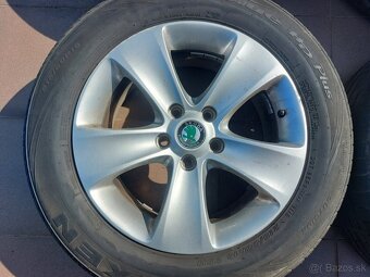 ELEKTRÓNY+PNEUMATIKY ŠKODA MOON R16 5X112 7JX16 ET45 - 2