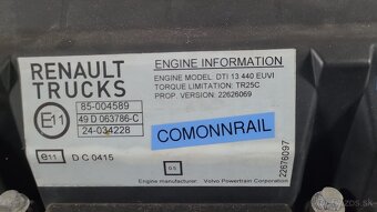 Motor Renault GamaT - 2