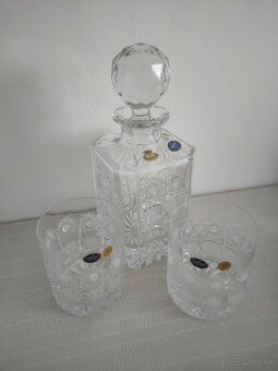 Krištáľový whiskey set Sonne Crystal - 2