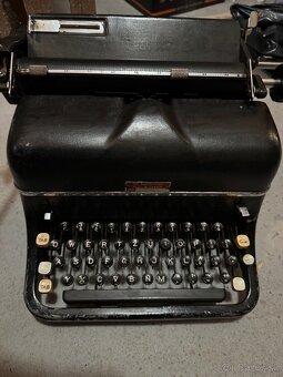 Predám písací stroj PP Topoľčianky – OZ N. Tekov - 2