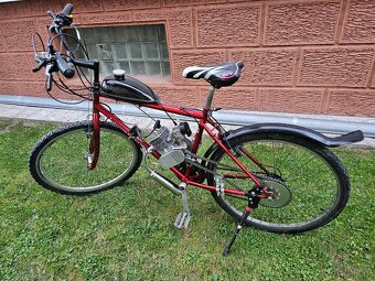 Motobicykel 80ccm benzín 2 takt. - 2